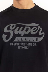 Black Basic Sweat Shirt SWS-F22-022